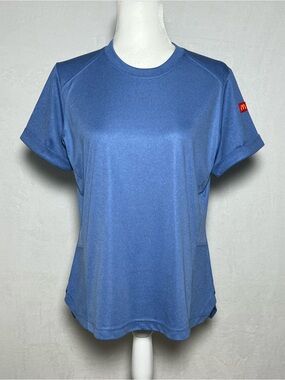 APPAREL COLLECTION Blue Dri-Fit Tech Shirt with McDonald's Logo - size M